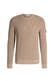 beige gerippt