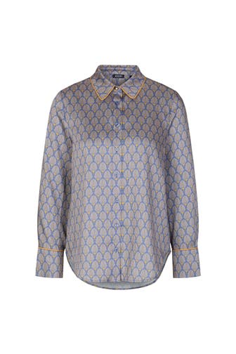 JOOP! Casual-Bluse Blia hellblau/beige/gelb