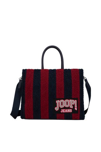 JOOP! Handtasche Squadra Aurelia navy/rot gestreift