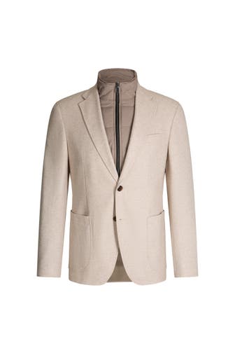 JOOP! Business-Sakko Hectic hellbeige Slim Fit