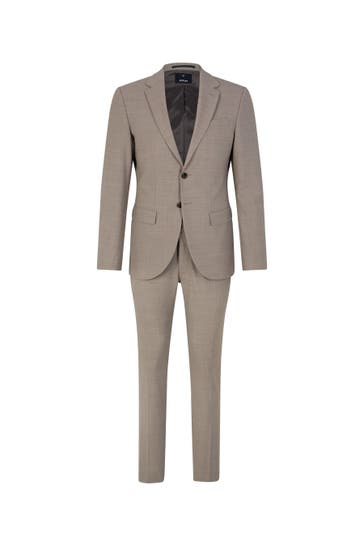 JOOP! Anzug Damon-Gun hellbeige Extra Slim Fit