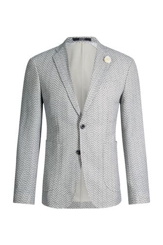 JOOP! Casual-Sakko Hoverest mittelblau Slim Fit