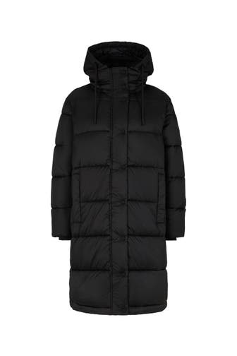 JOOP! Mantel Wattierter Steppmantel in Schwarz schwarz