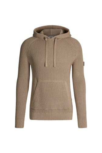 JOOP! Hoodie Harrio beige gerippt