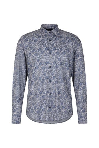 JOOP! Hemd Pit blau Slim Fit