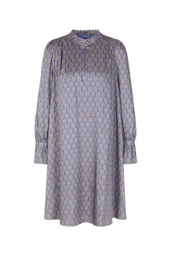 JOOP! Kleid Kleid hellblau/beige/gelb