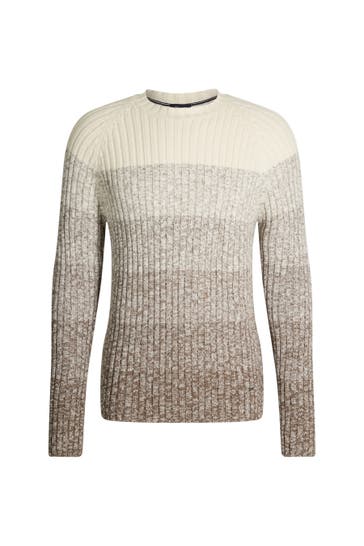 JOOP! Pullover Maximilio creme/braun meliert