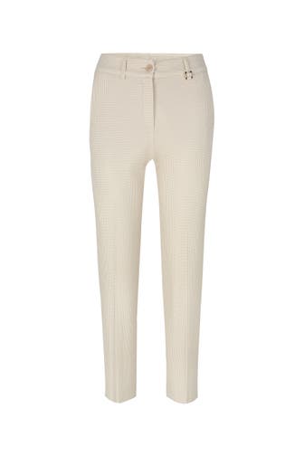 JOOP! Business-Hose Petunia beige/ecru Slim