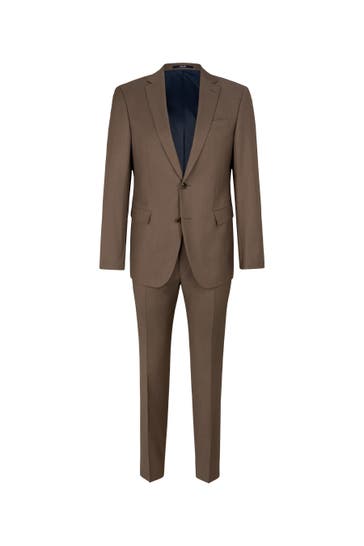 JOOP! Anzug Finch-Brad hellbraun Modern Fit
