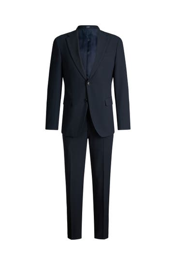 JOOP! Anzug Hodge-River dunkelblau Slim Fit