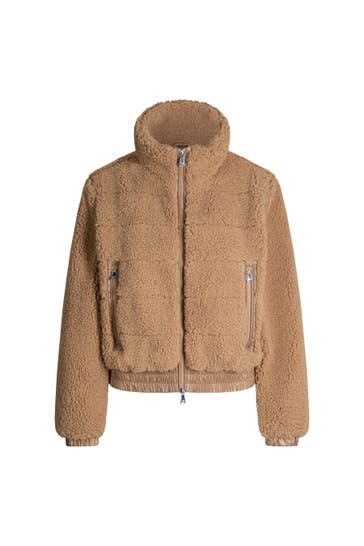 JOOP! Felljacke Olivet camel