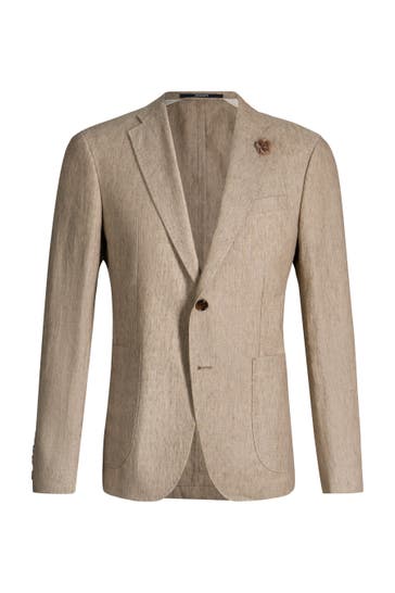 JOOP! Casual-Sakko Hoverest dunkelbeige Slim Fit
