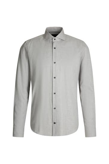 JOOP! Business-Hemd Pai hellgrau Slim Fit