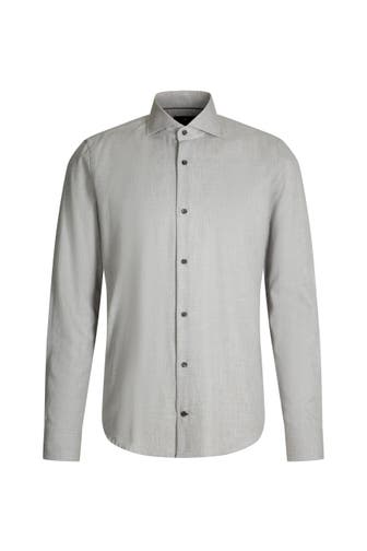 JOOP! Business-Hemd Pai hellgrau Slim Fit