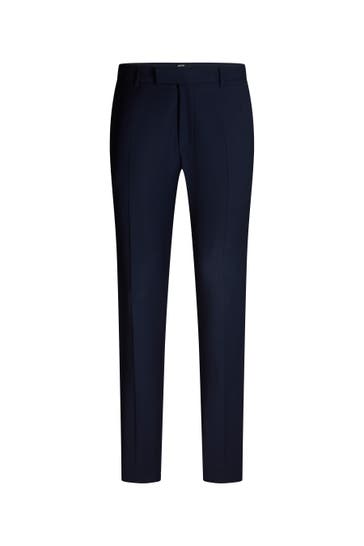JOOP! Business-Hose Gun dunkelblau Skinny