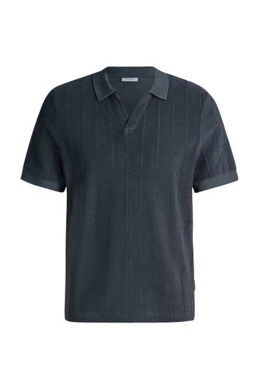 JOOP! Polo-Shirt Mohala navy gestreift