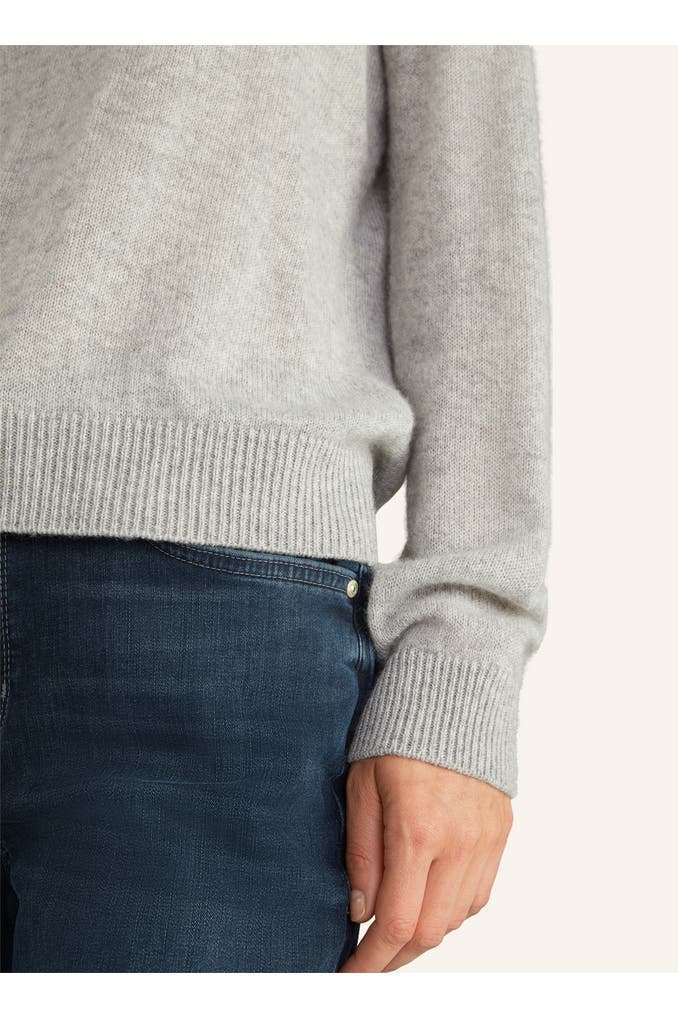 JOOP! Pullover CashmereStrickpullover in Schwarz grau meliert