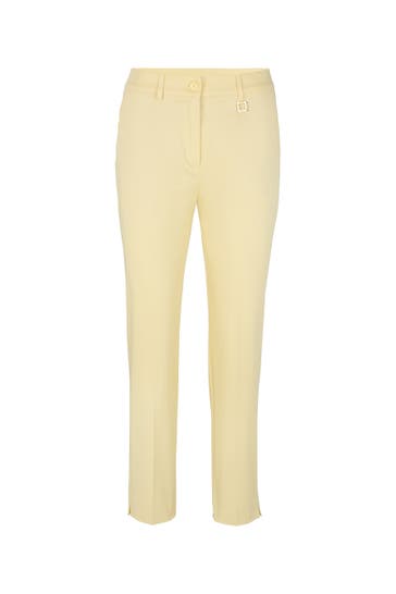 JOOP! Business-Hose Petrona hellgelb Straight