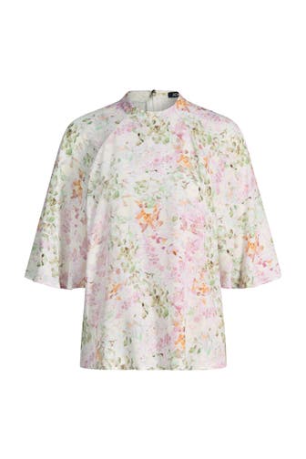 JOOP! Casual-Bluse Brina rosa/grün gemustert