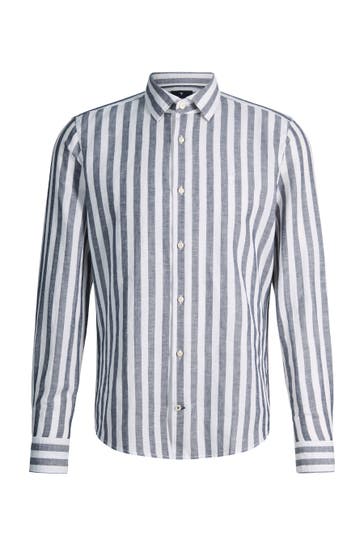 JOOP! Business-Hemd Pit navy Slim Fit