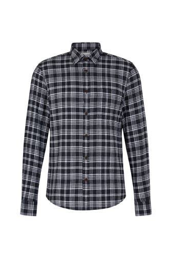 JOOP! Karohemd Hajo navy kariert Modern Fit