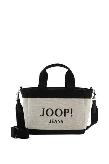 JOOP! Handtasche Calduccio Tela Yvette creme/schwarz