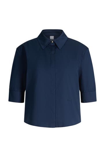 JOOP! Casual-Bluse Begonia navy
