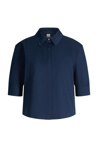 JOOP! Casual-Bluse Begonia navy