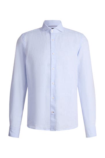 JOOP! Business-Hemd Pai hellblau Slim Fit
