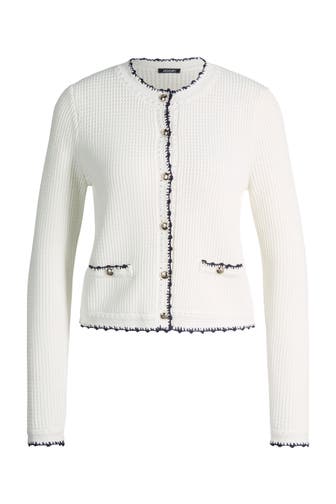 JOOP! Strickjacke Kumma offwhite