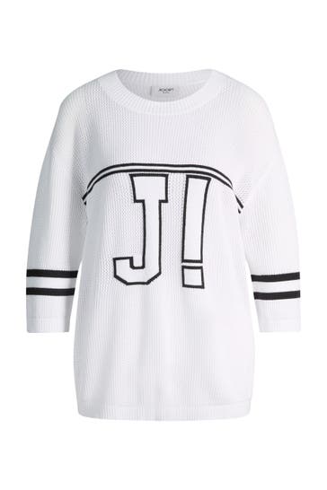 JOOP! Strickshirt Kamias weiß