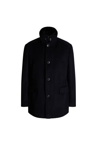 JOOP! Wollmantel Gary navy