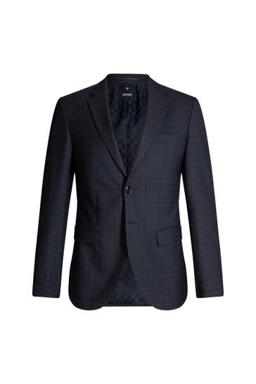 JOOP! Business-Sakko Damon navy kariert Extra Slim Fit