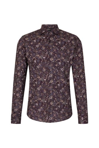 JOOP! Hemd Pares lila Slim Fit