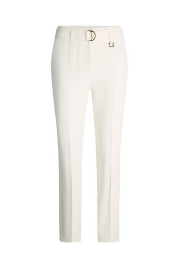JOOP! Business-Hose Penja offwhite Straight
