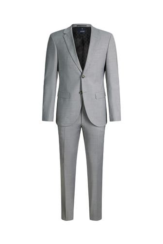 JOOP! Anzug Damon Gun silbergrau Extra Slim Fit