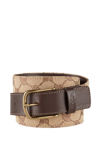 JOOP! Casual-Gürtel Cornflower-Ledergürtel in Schwarz dunkelbraun