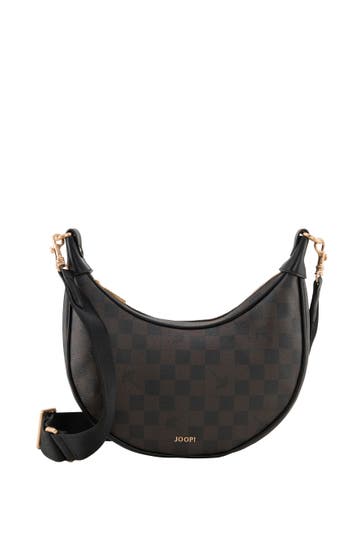 JOOP! Handtasche Cortina Piazza Jennifer dunkelbraun/schwarz gemustert