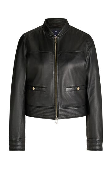 JOOP! Lederjacke Liliana schwarz
