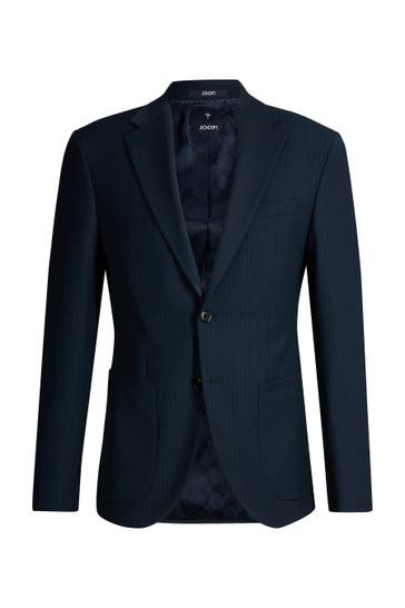 JOOP! Business-Sakko Dallas dunkelblau gemustert Extra Slim Fit