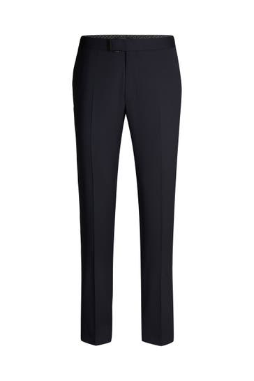 JOOP! Stoffhose Bask dunkelblau Slim
