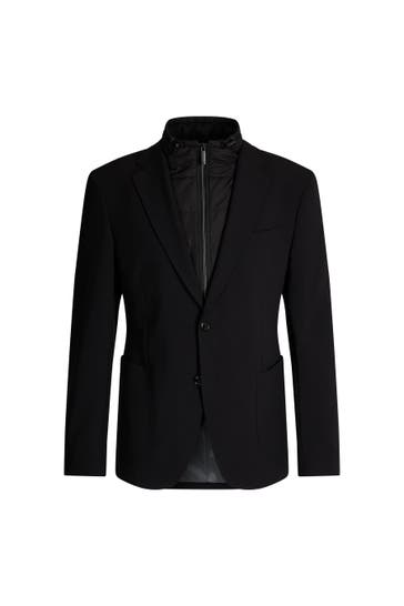 JOOP! Business-Sakko Hectic schwarz Slim Fit