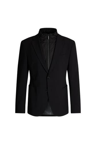 JOOP! Business-Sakko Hectic schwarz Slim Fit