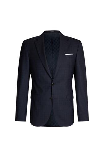 JOOP! Business-Sakko Herby navy kariert Slim Fit
