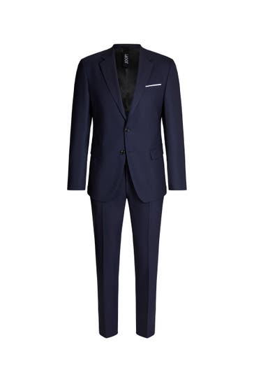 JOOP! Anzug Travel Herby-Blayr dunkelblau Slim Fit