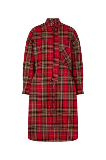 JOOP! Casual-Kleid Danny rot/schwarz