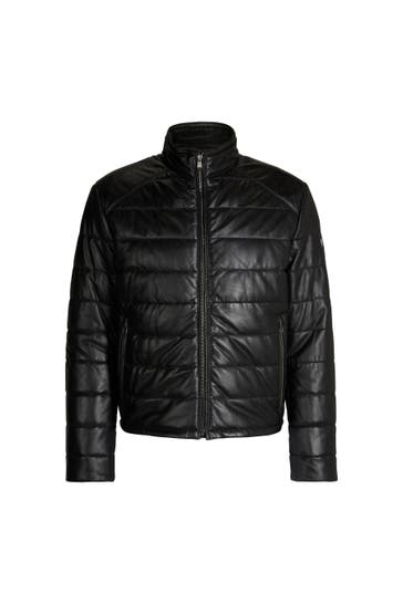 JOOP! Lederjacke Stepo schwarz