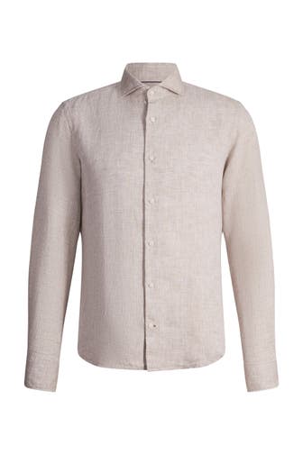 JOOP! Business-Hemd Pai khaki Slim Fit