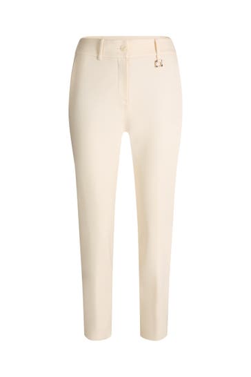 JOOP! Business-Hose Petunia offwhite Straight