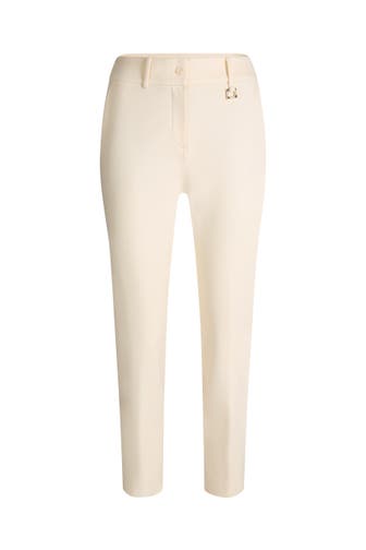 JOOP! Business-Hose Petunia offwhite Straight